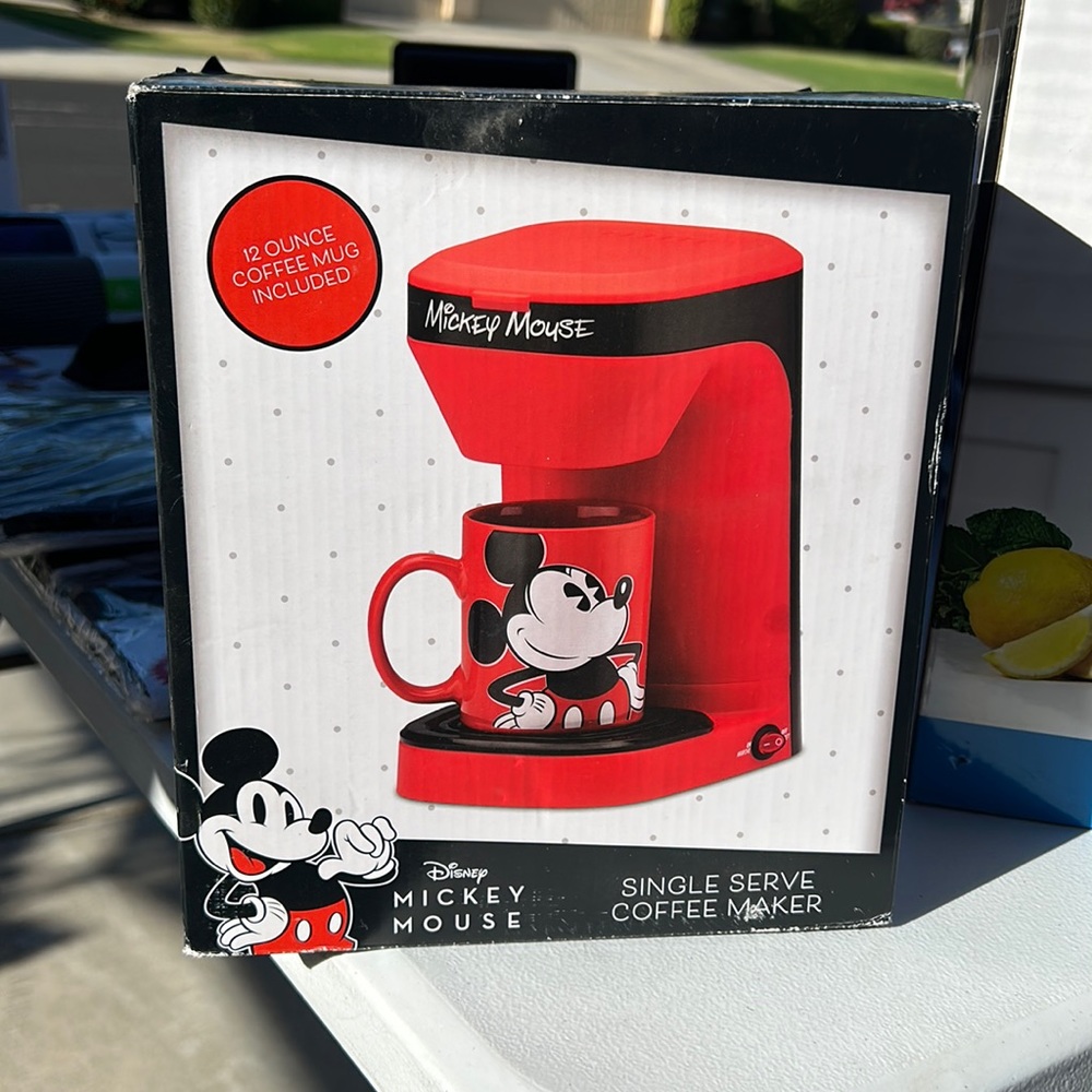 Mickey Mouse Coffee Maker